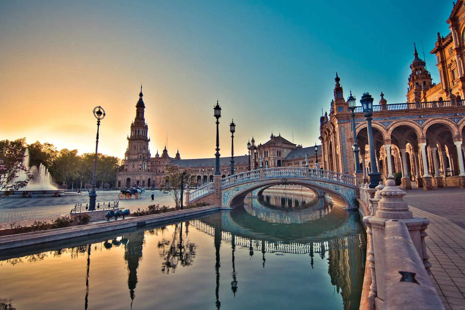 塞维利亚西班牙广场｜Plaza de España, Seville