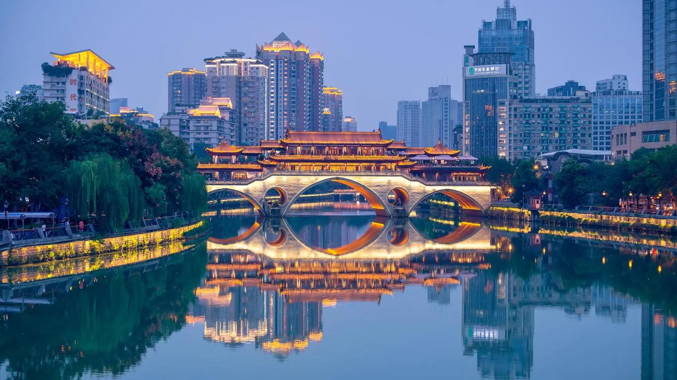Arrive in Chengdu