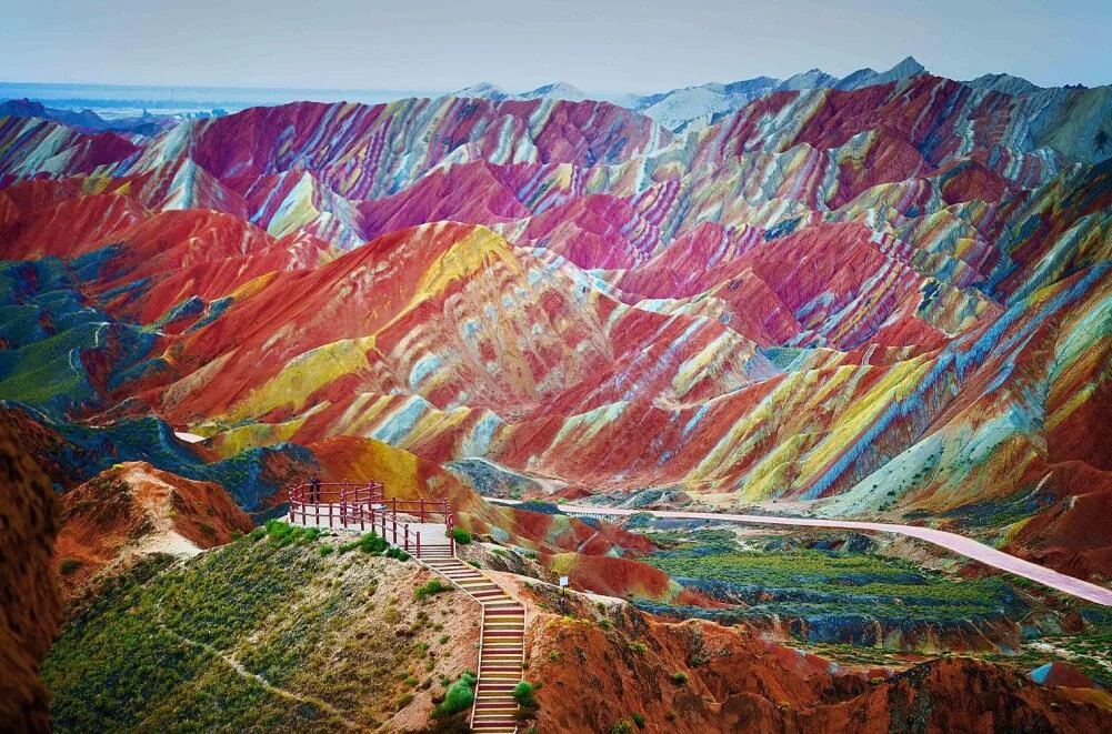 Zhangye Rainbow Mountains