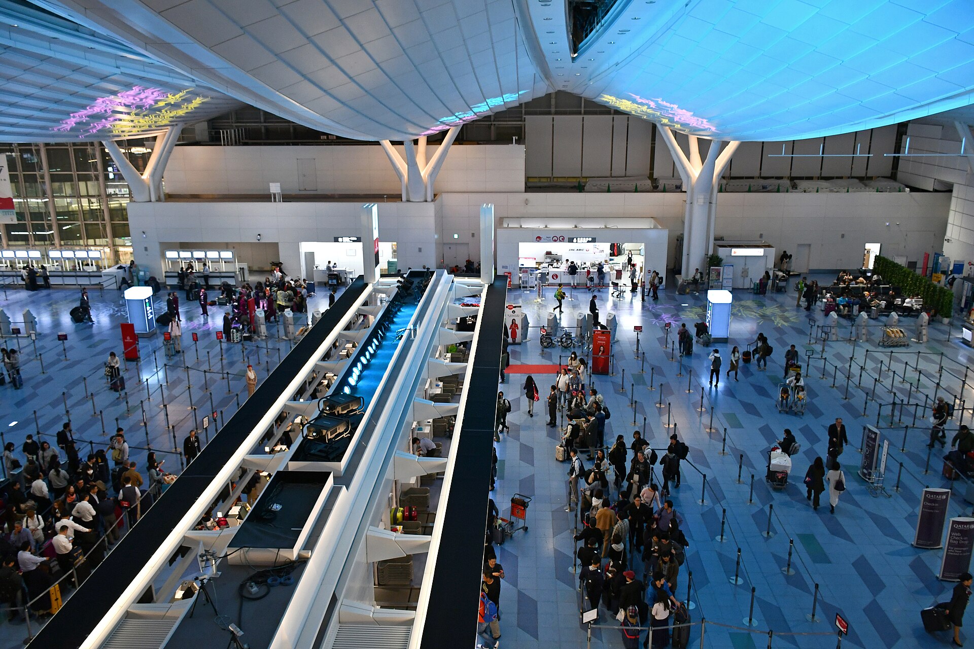 Haneda Airport departure