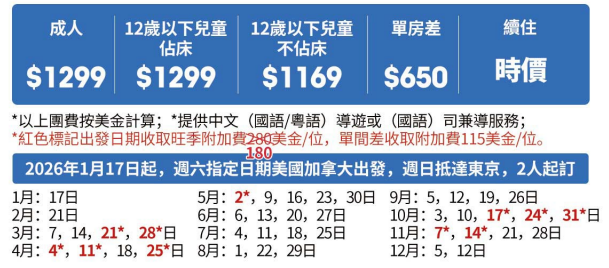 DB8 published departure price details